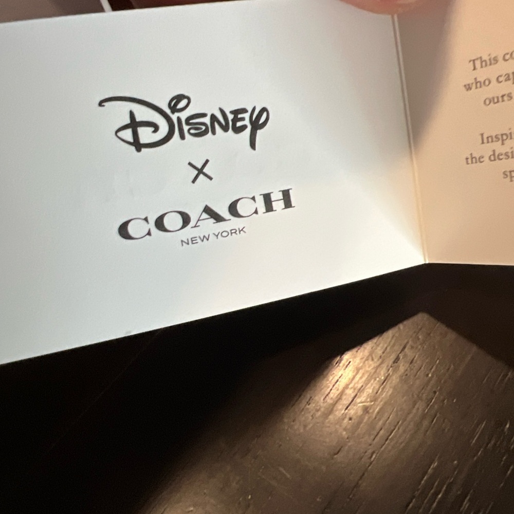 Coach X Mickey Red Bandana Reversible Tote - Picture 12 of 14